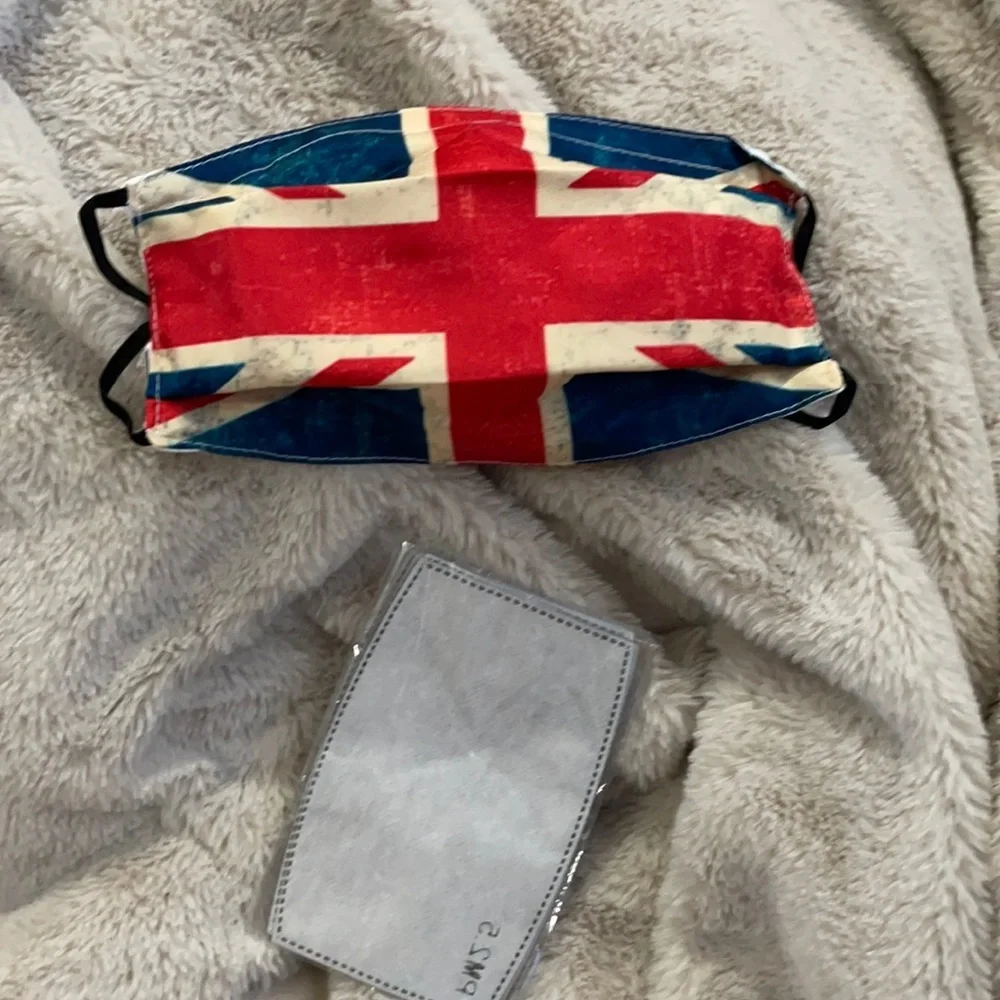 New Union Jack face mask